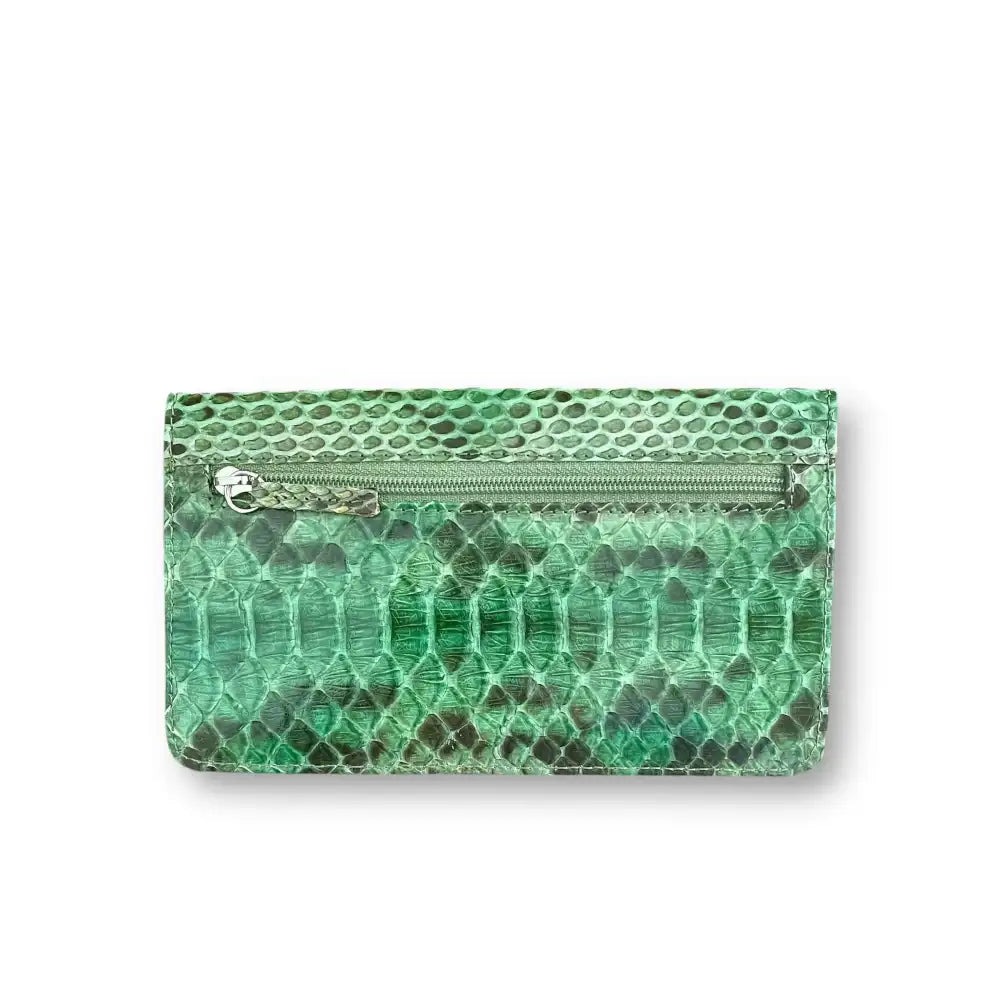 Cartera mujer piel de serpiente: Slim 11- New! 🎄 - cartera