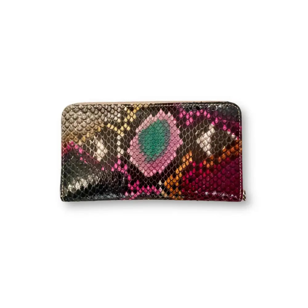 Cartera piel de serpiente130 ltd edition. - Multicolor + Fuxia ltd edition - CARTERA