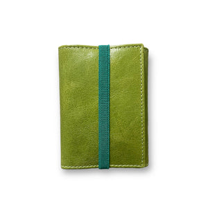 Small green and blue Chinese wallet, Icon Piamonte 950.