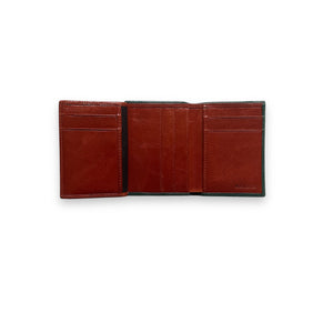 Men's vertical leather wallet, 933 classics Piedmont