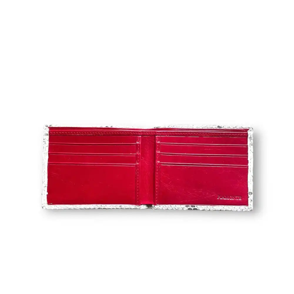 Portefeuille, portefeuille, cuir exotique 3011 Piémont.